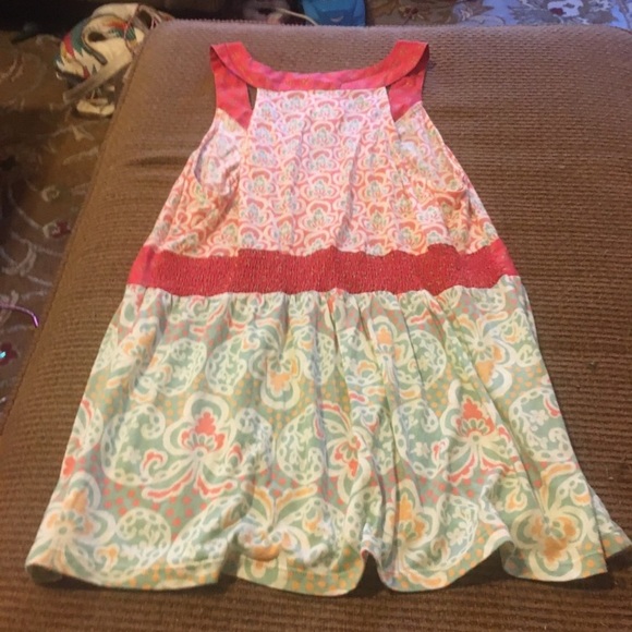 Free People Vintage Boho Paisley Print Flowing Sleeveless Top:M - Picture 2 of 7